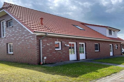 Modern semi-detached house in the new part of the holiday park, approx. 91 sqm, ideal for up to 6 people. The accommodation offers an open living area with kitchen and dining area, three bedrooms with two beds each and a bathroom with shower and toil...