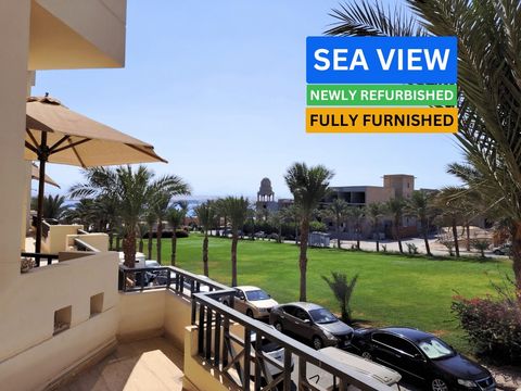 Presenting for sale a beautiful 2 bedroom, 2 bathroom, 2 balcony property directly on the beach with a quiet garden and sea view on El Andalous Resort. This property has just undergone a complete refurbishment and everything in the property has been ...