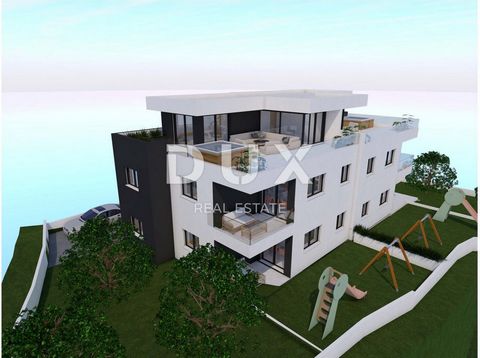 Location: Šibensko-kninska županija, Vodice, Vodice. ŠIBENIK, VODICE – Wohnung in einem Neubau mit Dachterrasse S4. In einem ruhigen Teil von Vodice, im ersten Stock des Gebäudes gelegen, befindet sich eine geräumige Wohnung mit 127,81 m², perfekt fü...