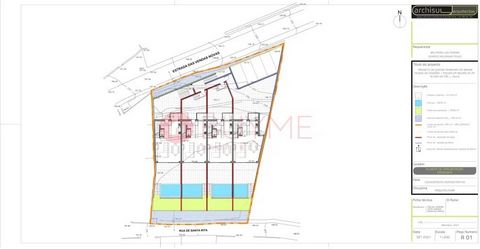 Land with approved project for 4 Villas The project is located on easily accessible land, in Aldeia da Tor and with an unobstructed panoramic view, close to the Quinta Ombria Golf. The villas have 150 m2 + basement . Each villa has its own private po...