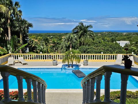 Beautiful Ocean View Villa For Sale: This property is a 275 SqM villa with  ...  and 3.5 bathrooms that is available for sale. It is located in Sosua, Puerto Plata and was completed in Mar 2004. You can buy this villa for a price of 975.000 USD   Lux...