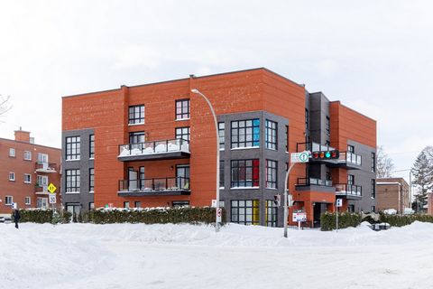 Beautiful modern open concept condo for the living room, dining room, kitchen and office. Condo with abundant light thanks to the large windows. Composed of a bedroom (possibility of adding a 2nd bedroom), a full bathroom with separate shower, 1 heat...