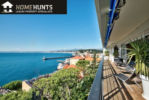 Nice mont Boron, Franck Pilatte - Located on the top floor of a luxury residence, 4 bedroom apartment with a pleasant terrace and superb panoramic sea view. This exceptional apartment consists of an entrance hall, a bright living room, a dining room,...