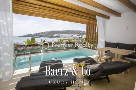 Introducing a newly constructed villa nestled in the scenic locale of Korfos Bay, situated southwest of Mykonos. This elegant abode spans across two levels – the ground floor and the first floor – boasting a total area of 215 sq.m., nestled on a gene...