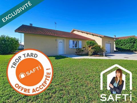 Charmante maison de plain-pied 135 m2 à SAINT-HILAIRE-DU-ROSIER (38840)