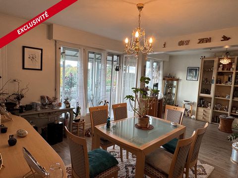 appartement avec loggia, orienté sud, dans quartier calme, avec garage et cave