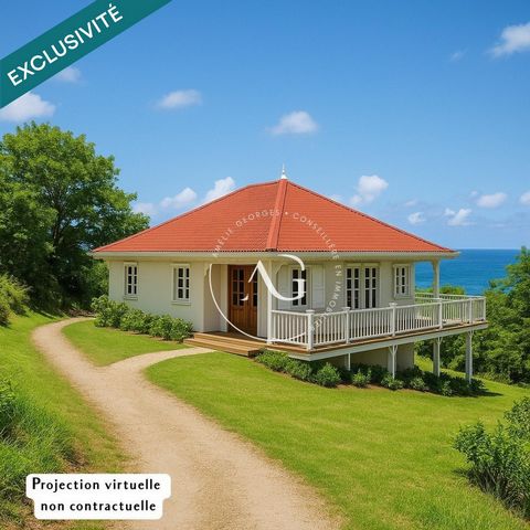 Terrain rare 1800 m² - Vue mer - Saint-Pierre