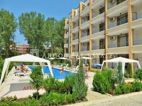 Arco Real Estate offers for sale a one-bedroom apartment in Sunny Beach! The apartment is on the 4th floor and has a total area of 53.32 sq.m. Distribution: living room with kitchenette, bedroom, bathroom with toilet, spacious terrace. All apartments...