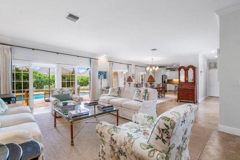 Hypoluxo Island, Florida - 'Enjoy the South Florida Lifestyle on Secluded Hypoluxo Island! Drive onto the new circular brick-paved driveway and walk past the lush new landscaping to the front door to this beautifully renovated and upgraded 2 bedroom,...