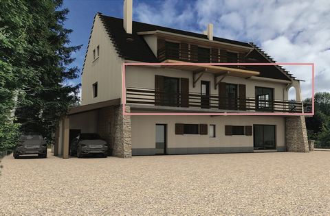 Exclusive! Villard-de-Lans, le Frier district, in a small condominium composed of houses and apartments, become the owner of a lot with an area of 128 m2 with balcony on the first floor, part of the main building of four apartments, sold in the form ...