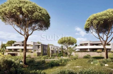 Ref 66596EFD Le Barcares: unique living environment, premium location facing the big blue sea, in a luxury residence (RT 2012 standards) set on a landscaped park with Mediterranean species, beautiful two-room apartment on the top floor with elevator ...