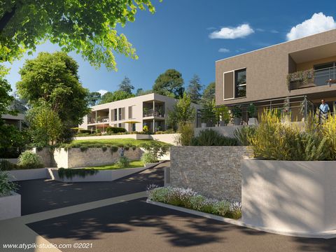 Dpt Gard (30), à vendre LES ANGLES appartement T3 de 68,7 m² - Terrasse + 2 places de parking en sous-sol