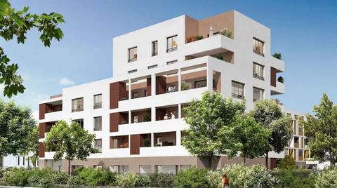 In the town of Brignais, find a property with a one-bedroom apartment and a large deep terrace. In a new quality real estate complex whose construction will be completed in 2022. The interior space consists of a bathroom area, a bedroom and a living ...