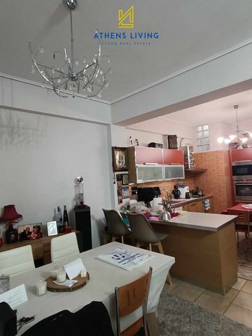 KALLITHEA TZITZIFIES Excellent 135 sqm penthouse apartment for sale, 3 bedrooms. It is located on the 2nd floor of a family, two-story building without an elevator. The construction of the 2nd floor took place in 2005 in a 1975 building. It is a very...