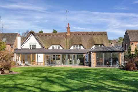 Linford Farm is a newly refurbished and extended family home which successfully combines both early 17th century and 21st century architectural styling. A new, heavily glazed rear extension is now home to an impressive open plan living kitchen, cosy ...