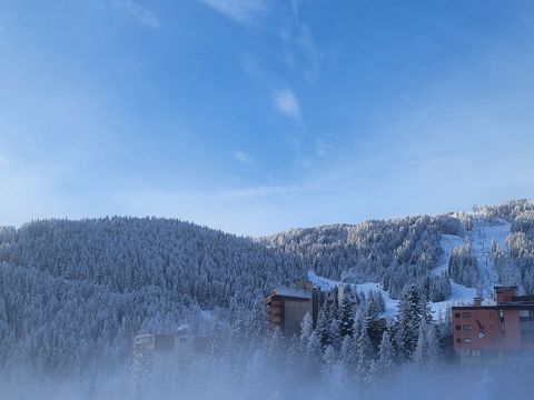 In PRALOUP 1600, in a residence 350 meters from the ski slopes, studio with a mezzanine (usable area: 13M2) cleverly furnished, including a living room kitchen area, a shower room/WC, a sleeping area on the mezzanine, a huge bay window (double glazin...