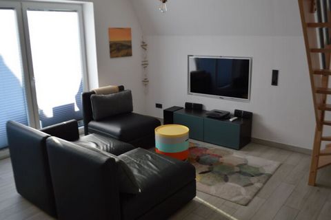 The ground floor is divided into a large living, dining and cooking area, a shower room with toilet and a small utility room. On the upper floor you will find a parents' and children's room. The sleeping areas have external blinds. You relax in the l...