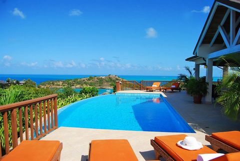 Located in Galley Bay. Villa Waranama is an ultra-luxury villa that stands at the peak of Galley Bay Heights offering complete privacy and specular panoramic views from all rooms and the wrap around patio. Enjoy the sunset over the neighboring island...