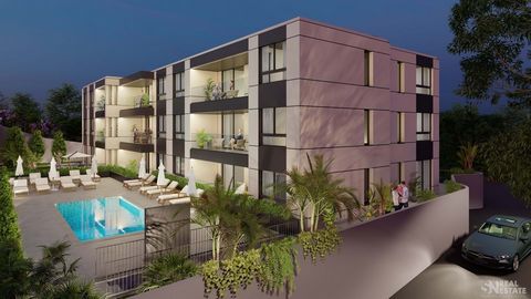 Located in Funchal. Come and live a few minutes from the city of Funchal...! Building consisting of 3 floors, totaling 12 housing fractions. New 2 bedroom apartment, private condominium, under construction, located in Santo António, a few minutes fro...