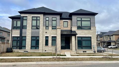 Newly Built, Very Bright and Cozy Executive Contemporary Corner Detached Large 4 BR With 6 Baths, 10