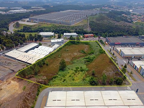 Land with construction capacity for one or more industrial pavilions, with a maximum occupancy rate of up to 14 940 m² of area (Information from the regulation of the PDM of Vila Nova de Famalicão), inserted in a network that includes companies from ...
