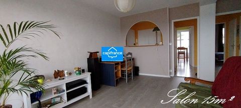 Dpt Loire (42), à vendre FIRMINY appartement T3 + balcon + garage + cave