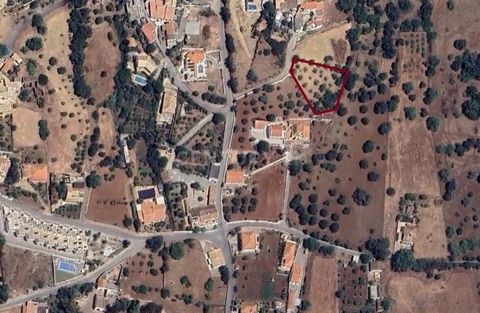Land with 1,418 sqm with permission to build a single-family house, close to the center of São Brás de Alportel (3 minutes). Located in Campina, with its high position, this plot offers an open panoramic view of the mountains and the village of São B...