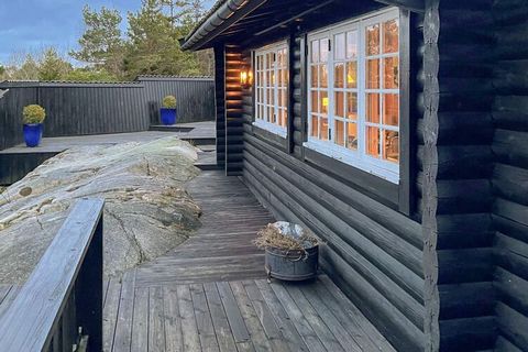 Pleasant holiday home with a fantastic location, a view of the Oslofjord and a short distance to the sea. There is a large, beautiful terrace where you can enjoy yourself on hot summer days. The cabin is located on idyllic Hollungen, a car-free islan...
