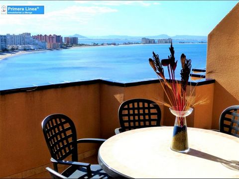 For sale spectacular apartment with stunning views, with 2 bedrooms, 2 bathrooms, large living room with magnificent terrace, kitchen, fully equipped with gallery. Closed urbanization with swimming pool and communal garden areas. The house is impleca...