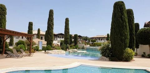 Located in Paphos. Charming three bedroom ground floor apartment available furnished in the exclusive Aphrodite Hills. Lovely open plan layout with one family bathroom consisting of shower unit and the master bedroom has en-suite facilities. The livi...