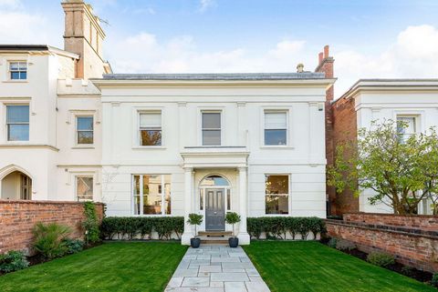 Welcome to 29 Sherbourne Place, a magnificent Grade II Listed Regency villa that redefines urban living. This double-fronted gem, centrally located in the town, presents a blend of period charm and modern elegance. With four reception rooms, a dazzli...
