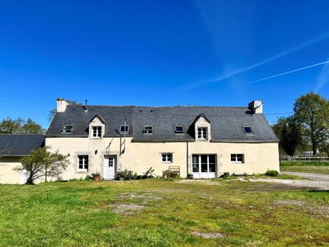 Substantial 2 Bedroom Longere House & 5 Potential Gites for sale in Brittany France Esales Property ID: es5554092 Property Location Langonan Number 9 & Number 5 Pleugriffet Morbihan 56120 France Property Details A Haven of Tranquility Awaits: Own a P...