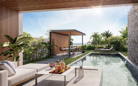 Luxury Villa: Luxury and Serenity by the Sea on the West Coast of Mauritius Where the sky blends harmoniously with land and sea, explore an island experience like no other at this sumptuous 4-bedroom, beachfront second line villa on the west coast of...