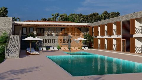 HOTEL RESORT - SALGADOS GUIA - ALBUFEIRA - ALGARVE Quinto Hotel Herdade en las etapas finales de construcción. Salgados - Albufeira Se trata de una finca vallada con unas 11ha, con proyecto aprobado para Hotel Rural, con obras ya iniciadas, la estruc...