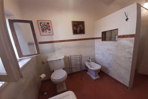 Dit prachtige appartement ligt in Montecastelli Pisano, in Italië. Er zijn 2 slaapkamers waar in totaal 4 mensen kunnen overnachten, perfect voor een gezinsvakantie. Daarnaast mag je maximaal 3 huisdieren meenemen. Vanaf het balkon heb je een ademben...