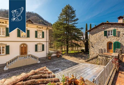 This prestigious estate is for sale near Lucca, and consists of three buildings: a beautiful Art Nouveau villa from the early 1900s, a stone house and a former lemon house with a romantic porch and a garage. The three-storey main villa measures 450 s...