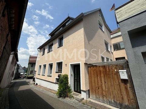 From now on, an apartment building, as well as a residential and commercial building in the center of Großbottwar are offered for sale! The houses are located on two plots. The property on which the apartment building is located has a size of 91 sqm ...