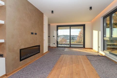 Location: Istarska županija, Pula, Centar. Istrien, Pula Dieses attraktive Penthouse bietet außergewöhnlichen Komfort und Nähe zu allen wichtigen Punkten. Nur fünf Minuten von der Innenstadt, der Autobahn und dem Flughafen entfernt gewährleistet es e...