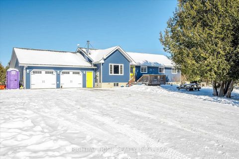 A most amazing property! Approximately 73 acres of mostly forested land with trails to wander on and find some wildlife. The spacious ranch bungalow has 4 good sized bedrooms and the primary has a brand new custom spa-like ensuite with soaking tub an...