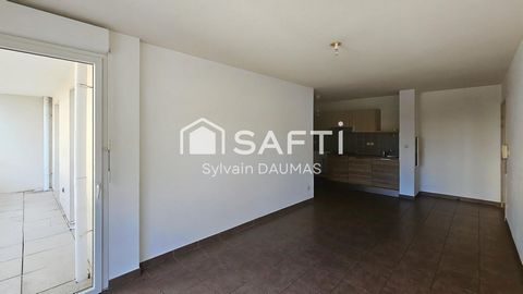 T3 de 54 m² en residence récente avec balcon et place de parking en sous sol