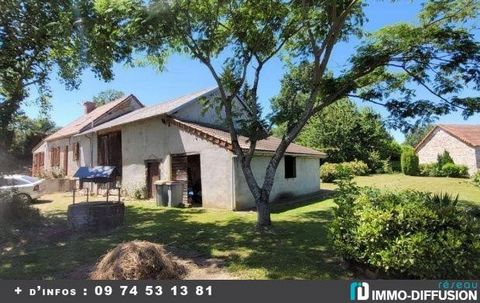 LGB144069 In a hamlet, Country house of about 65 m2 comprising 4 room(s) including 1 bedroom(s) + Land of 1595 m2 - View: Cleared - Construction Local stones - Ancillary equipment: garden - courtyard - terrace - borehole - garage - double glazing - a...