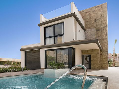 Description of object: These marvellous, elegant and modern villas consist of a constructed area of approx. 210 m² (including terraces) with 3 - 4 bedrooms, 3 bathrooms (2 - 3 en-suite), 1 toilet, 1 living / dining room with modern fitted kitchen, 1 ...