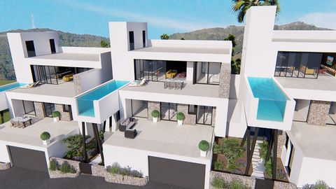 Description of object: These spacious and exclusive villas consist of a constructed area of approx. 250 m² with 3 bedrooms, 3 bathrooms (all en-suite), 1 toilet, 1 big living and dining room with modern fitted kitchen and 1 basement of approx. 100 m²...