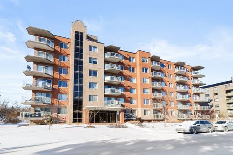 Discover this beautiful divided condo at 480 Galland Street, Unit 608 in Dorval. Located on the top floor, it offers a balcony with a stunning city view. Just 15 minutes from downtown, this bright apartment features 2 spacious bedrooms, generous inte...