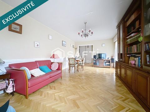 T3 de 75m2 avec terrasse, cave et parking