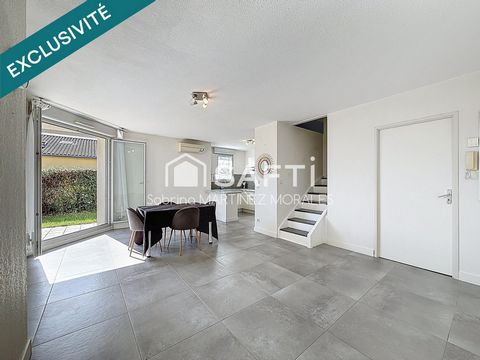 Duplex 4 pièces, 74 m2, jardin privatif