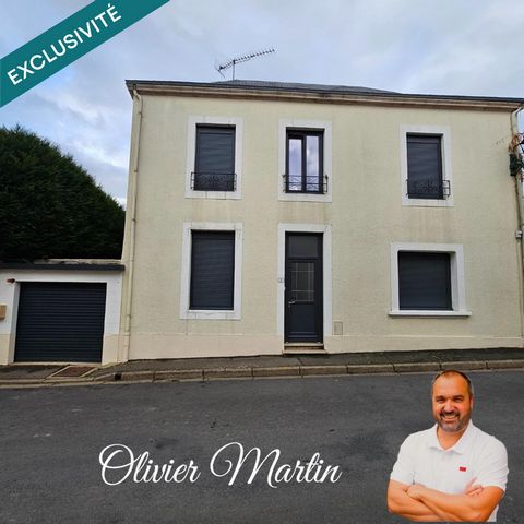 Maison de bourg entièrement rénovée – 109 m² - 3 chambres avec jardin, terrasse et garage