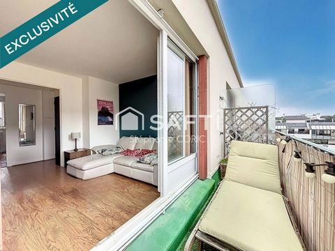 DERNIER ÉTAGE - BALCON - TRÈS CALME