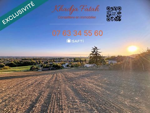 Terrain constructible – Calme, nature et potentiel