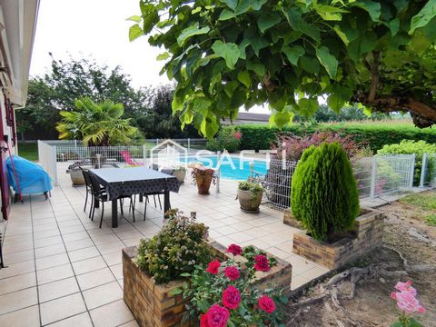 Beau plain pied avec piscine